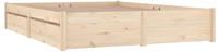 vidaXL Bett mit Schubladen 140x190 cm