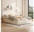 Flieks Polsterbett 140x200cm beige (S0W9R0IA)