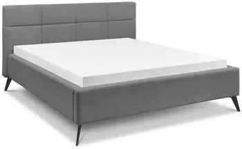 set one by Musterring Cary 180x200cm Cord grau (2086-99-5000)
