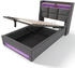 Flieks Polsterbett 90x200cm mit USB