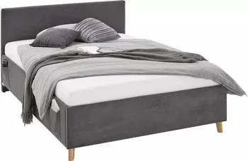 Meise Möbel Cool mit Bettkasten 120x200cm anthrazit