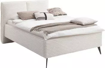 Meise M&ouml;bel Matera mit Bettkasten und Lattenrost 140x200cm Cord beige