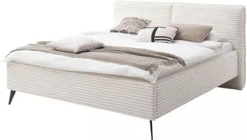 Meise M&ouml;bel Matera mit Bettkasten und Lattenrost 160x200cm Cord beige