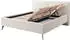 Meise Möbel Matera mit Bettkasten und Lattenrost 160x200cm Cord beige