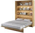artisan-eiche: Meblini Bed Concept BC-12 160x200cm vertikal mit Matratze