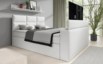 Luxusbetten24 Carito 140x200cm H4 weiß