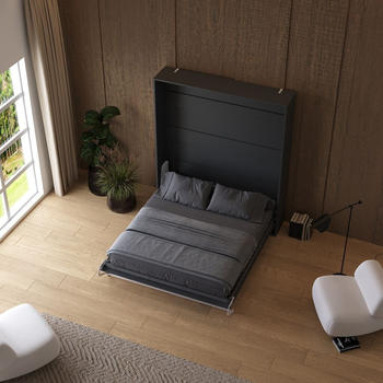 SmartBett M1 180x200cm Vertikal anthrazit