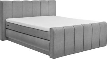 set one by Musterring Fairfield 180x200cm H3/H4 grau