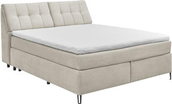 set one by Musterring Fairfield 180x200cm H3/H4 beige