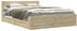 vidaXL Bettgestell mit Kopfteil Holzwerkstoff 120x200cm (3295571)