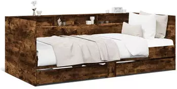 vidaXL Tagesbett mit Schubladen Holzwerkstoff 90x200cm (3280850)