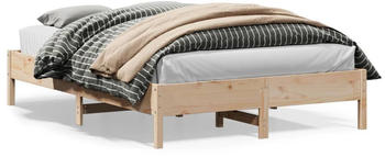 vidaXL Massivholzbett ohne Matratze Kiefernholz 160x200cm (842690)