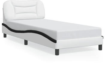 vidaXL Bettgestell mit Kopfteil Kunstleder 90x200cm (3207980)