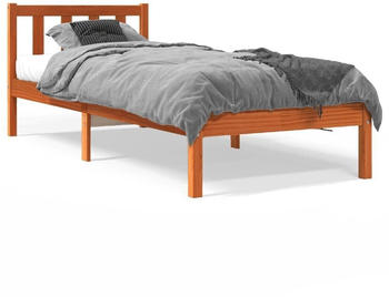 vidaXL Massivholzbett Kiefer 90x200cm (844806)