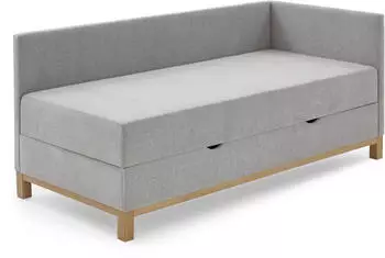 Meise M&ouml;bel Santos 90x200cm H3 hellgrau