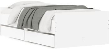 vidaXL Bettgestell mit Schubladen 90x190cm (3207378)