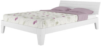 Erst-Holz Doppelbett 160x220cm (V-60.54-16-220W)
