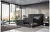 Meblini Edison 200x200cm H3 schwarz