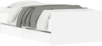 vidaXL Bettgestell mit Schubladen 90x200cm (3207371)