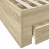 vidaXL Sonoma Bed frame 160x200cm (3280372)