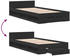 vidaXL Bed frame 90x190cm (3280784) black
