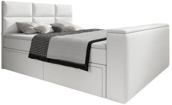 Luxusbetten24 Citaro 140x200cm H3 weiß