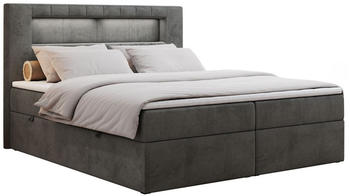 MKS Meble Gold-5 180x200cm Velvet H3 dunkelgrau