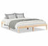 vidaXL Massivholzbett Extra Lang 140x210cm (852406)