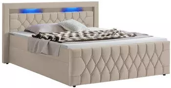 Juskys Leona 180x200cm H4 beige Juskys Leona 180x200cm H4 beige