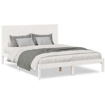 vidaXL Massivholzbett Extra Lang 160x220cm (3309316)