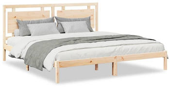 vidaXL Massivholzbett Extra Lang 180x220cm (3309205)