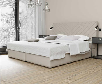 Fun Möbel Belcora 180x220cm Stoff creme