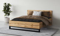 Home affaire Bettgestell "Bronne, Topeseller, Industrial Design" In den Breiten