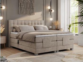 MKS Meble Electro 160x200cm H3 Struktur beige