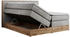 MKS Meble Veneto King 180x200cm H3 Velvet hellgrau/wotan-eiche