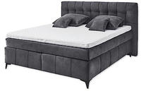 ED EXCITING DESIGN Boxspringbett "Oregon" inkl. Duo-Matratze - Kokosmatte,