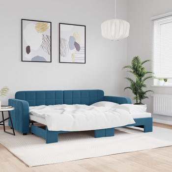 vidaXL Tagesbett Ausziehbar Samt 80x200cm (3196921)