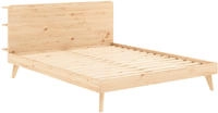 Karup Design Bettgestell "RETREAT BED" aus Kiefer massiv mit Lattenrost,...