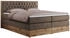 MKS Meble Amore King 200x200cm H3 wotan-eiche/Velvet braun
