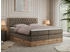 MKS Meble Amore King 200x200cm H3 wotan-eiche/Velvet braun