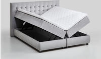 ATLANTIC home collection Boxspringbett "Tina" mit Bettkasten und Topper, auch in