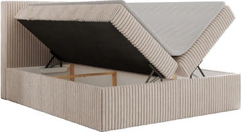MKS Meble Tiliano 180x200cm H3 Cord beige