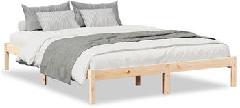 vidaXL Massivholzbett Extra Lang 160x220cm (852422)