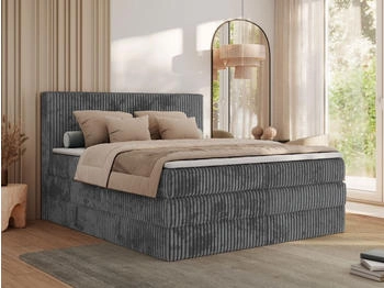 MKS Meble Tiliano 180x200cm H3 Cord grau