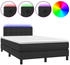 vidaXL Boxspringbett mit Matratze & LED Kunstleder 120x200cm (134213)