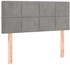 vidaXL Boxspringbett mit Matratze & LED Samt 120x200cm (134393)