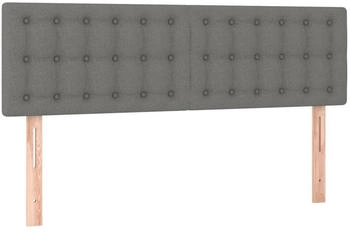 vidaXL LED-Kopfteil Stoff 144x5x78/88cm (122045)