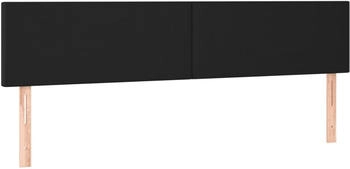 vidaXL LED-Kopfteil Kunstleder 180x5x78/88cm (121434)