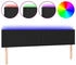vidaXL LED-Kopfteil Kunstleder 180x5x78/88cm (121434)