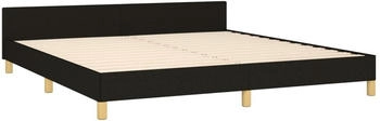 vidaXL Bettgestell mit Kopfteil Stoff 160x200cm (47425)